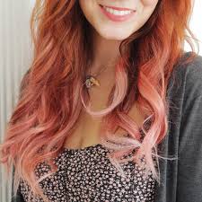 2 184 Likes 33 Comments Katie Shelton Skunkboy On Instagram I Wrote A Blog Post About Hair Colors T Peach Hair Brown Ombre Hair Color Ombre Hair Color