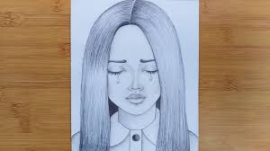 See custom designs and photo to painting for more ideas. Pencil Drawing Easy Sad Novocom Top