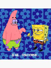 Lgbt Spongebob Squarepants And Patrick Meme Art Board Print By Foryouforme Redbubble
