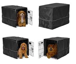 Some years ago, claire, my border collie, was injured and required to crate rest for 10 days. Black Opaque Dog Crate Cover Selections Quiet Night Time Den Like Security Ebay