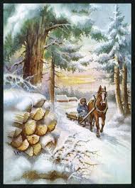 Robert Frost Stopping By Woods On A Snowy Evening Drawing Vintage Christmas Winter This Makes Me Think Of Robert Frost S Stopping By Woods On A Snowy Evening Emr Kerst Afbeeldingen Ouderwetse Kerst Kerst Kaarten
