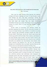 Maybe you would like to learn more about one of these? Pdf Multiple Intelligences Solusi Kreatif Dan Inovatif