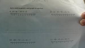 The software will give you a comprehensive step by step solution. Solve Each Inequality And Graph Its Solution Brainly Com