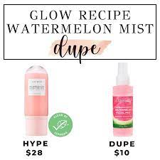 Glow Recipe Watermelon Mist Dupe In 2021 Skincare Dupes Mists Make Up Dupes