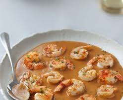 Crevettes A La Bisque De Homard Relevee Recette Bisque De Homard Recettes De Cuisine Alimentation