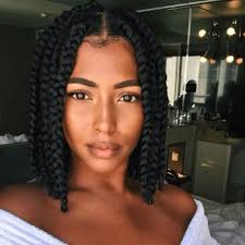 Natural curly braiding hair or deep wave braiding hair for black hair & sew ins. 35 Best Black Braided Hairstyles For 2020
