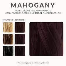 This hot hue works to jazz up your brunette hair for a look that serves up serious style. Mahogany Henna Beard Dye Henna Color Lab Henna Hair Dye