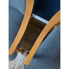 For hundreds of years, wooden pillows and back stretchers were used by acupuncturists, kungfu, and yoga trainers for effective spine stretching for better circulation and to improve posture. 1950s Mid Century Modern Arch Back Wooden Chairs A Pair Chairish