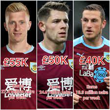 The higher paid bunley player. Burnley Players Salary 2021 Weekly Wages