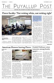The Puyallup Post Volume 23 Issue 1 October 24 2017 By The