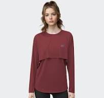 ELGINI E16277 Baju Latihan Wanita Cepat Kering S-XXL | Quick-Dry Ladies  Training Shirt