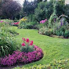 Explore ideas for garden landscaping design, including plans and pictures. Sunny Landscape Ideas Better Homes Gardens