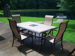 Please click here to shop the collections. Martha Stewart Tile Top Patio Table 4 Stacking Chairs 100 Fordsville Ky Furniture For Sale Owensboro Ky Shoppok
