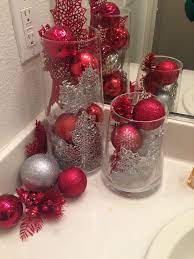 This is a diy video on how to turn old items in the home into statement decor pieces for the powder room. Such A Simple Way To Touch Up A Powder Room Or Small Space Simple Christmas Christmas Decor Diy Christmas Bathroom Decor