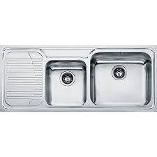The sink is made out of 80% natural granite, and it actually feels and looks like real stone. Franke Galassia Gax 621 Stainless Steel Sink 101 0381 849