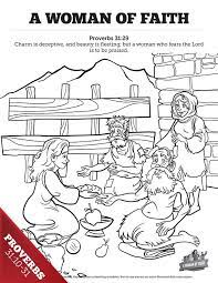 This means that we live for only his approval. Proverbs 31 A Woman Of Faith Sunday School Coloring Pages Sunday School Coloring Pages Sunday School Lessons Bible Activities For Kids