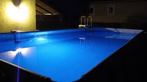 Intex Led Light Eclairage Piscine Intex Youtube
