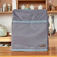 The stand mixer cover is heavyweight so it stands up to years of use. Amazon Com Homest Stand Mixer Quilted Dust Cover With Pockets Compatible With Kitchenaid Tilt Head 4 5 5 Quart Grey Patent Design Kitchen Dining