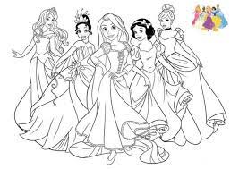 coloriage princesses disney colorear princesas para ninjagomorro