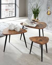 Couchtisch 3er Set Rocky In 2020 Couchtisch Couchtisch Holz Tisch