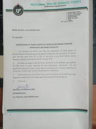 Yes, top right side of the cert. Nysc Update On Uploading Of Senate List By Institutions To Nysc Portal Imsu Info