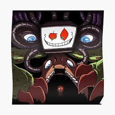 Fissionmetroid101 is the one creating photoshop. Omega Flowey Posters Redbubble