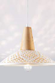 Ceramic Pendant Light Modern Farmhouse Lighting Etsy In 2021 Wood Pendant Light Kitchen Island Chandelier Sloped Ceiling Lighting