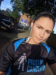 Lucy is running for her legendary grandad Malcolm Lindsay