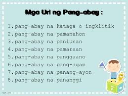 Pang Abay Words Word Search Puzzle English Grammar