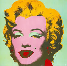 ANDY WARHOL, Marilyn Monroe, LARGE Offset Art Print 66 X 66 Cm