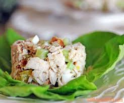 grilled tuna salad with fresh albacore