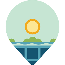 Swimming Pool Pin Locator Graphic For Home Planning Sticker By Artofkers In 2020 Planning Stickers Swimming Pools Blog Graphics