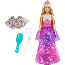 Check spelling or type a new query. Barbie Gtf92 Muneca Princesa Sirena Con Accesorios Y Falda De Moda