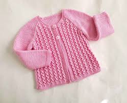 Merino Wool Baby Cardigan Size 12 Months Pink Knitted Woollen Cardigan Girl S Lace Front Sweater Baby Girl Clothes Hand Knit Sweaters Knitted Baby Clothes Merino Wool Baby Baby Cardigan