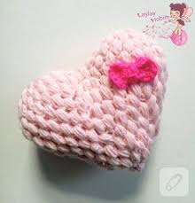 Pembe Kalp Lif Orgusu Anlatimli 10marifet Org Krose Sapka Pembe Krose
