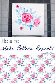 I go over how t. How To Make A Fabric Print Print Repeat Melly Sews