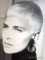 1987 Blonde Crop 1 Really Short Hair Short Blonde Hair Short Hair Styles