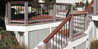 Adding safety and beauty to your outdoor living space, deck railing systems add a new dimension to your home. Check Out The Most Popular Drink Rail Deck Designs Of 2020 And Update Your Outdoor Space Decksdirect