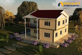 Eko Dubleks 150 M2 Ankara Prefabrik Ev Modelleri