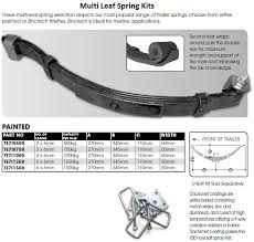 Cm Slipper Spring Kit 50mm Multi Leaf Painted Cm Single Axle Leaf Springs Trailer Caravan Parts Online