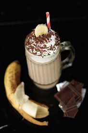 Food Words Boozy Banana Milkshake Food Chocolate Banana Smoothie Yummy Milkshake Recipes