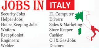Jobs Open At Many Categories In Italy Helper Jobs Jobs In Italy Marketing Jobs
