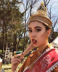 Happy Lao New Years It Was Amazing To Pass Down The Crown This Year The Girls Competing Were Traditional Outfits Lao New Year Laos Wedding
