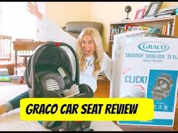 On our tiniest models, these strap covers offer some extra comfort but they also give the appearance that the harness straps aren't at or below her shoulders. Graco Snugride Snuglock 35 Dlx Infant Car Seat Review Youtube