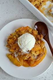 Directions · preheat oven to 375ºf. Peach Dump Cake Small Town Woman