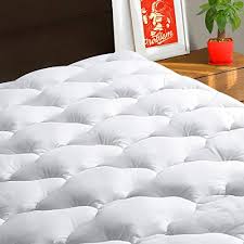 Both king and california king are excellent choices for couples. Texartist California King Mattress Pad Cover Cooling Mattress Topper 400 Tc Cotton Pillow Top Mattress Cover Quilted Fitted Mattress Protector With 8 21 Inch Deep Pocket Pricepulse