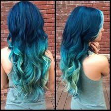 The violet at the top flows into a subtle indigo towards the ends. 27 Trendy Blue Ombre Hairstyles 2021 Ombre Hair Color Ideas Styles Weekly