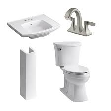 Please note that due to a high volume of orders, there will be delays in processing orders. Shop Kohler Elliston Bathroom Set At Lowes Com
