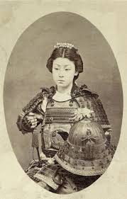Rare Vintage Photograph Of An Onna Bugeisha One Of The Female Warriors Of The Upper Social Classes Warrior Woman Vintage Photographs