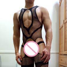 Shengrenmei Mens Date Lingerie Exotic Men Porno Sexy Nightwear Fetish Open  Crotch Gentle Man Sleepwear Plus Size Net Bodysuits - Teddies & Bodysuits -  AliExpress
